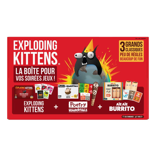 EXPLODING KITTENS - Ensemble de 3 Jeux Classiques *Version Française*-pack-classics-game-night-in-a-box-soirée-jeu-dans-une-boite-costco-2949288
