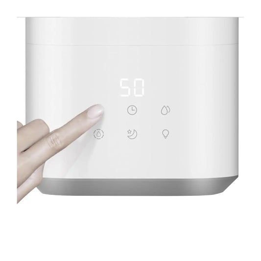 ECOHOUZNG -  Humidificateur Ultrasonic à remplissage par le Haut de 4,7 L-mist-humidifier-costco-1383733-model-ECH2001150-white-blanc-2