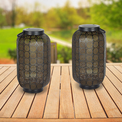 exhart-paquet-2-lanternes-solaires-décoratives-solar-accent-lanterns-pack-2