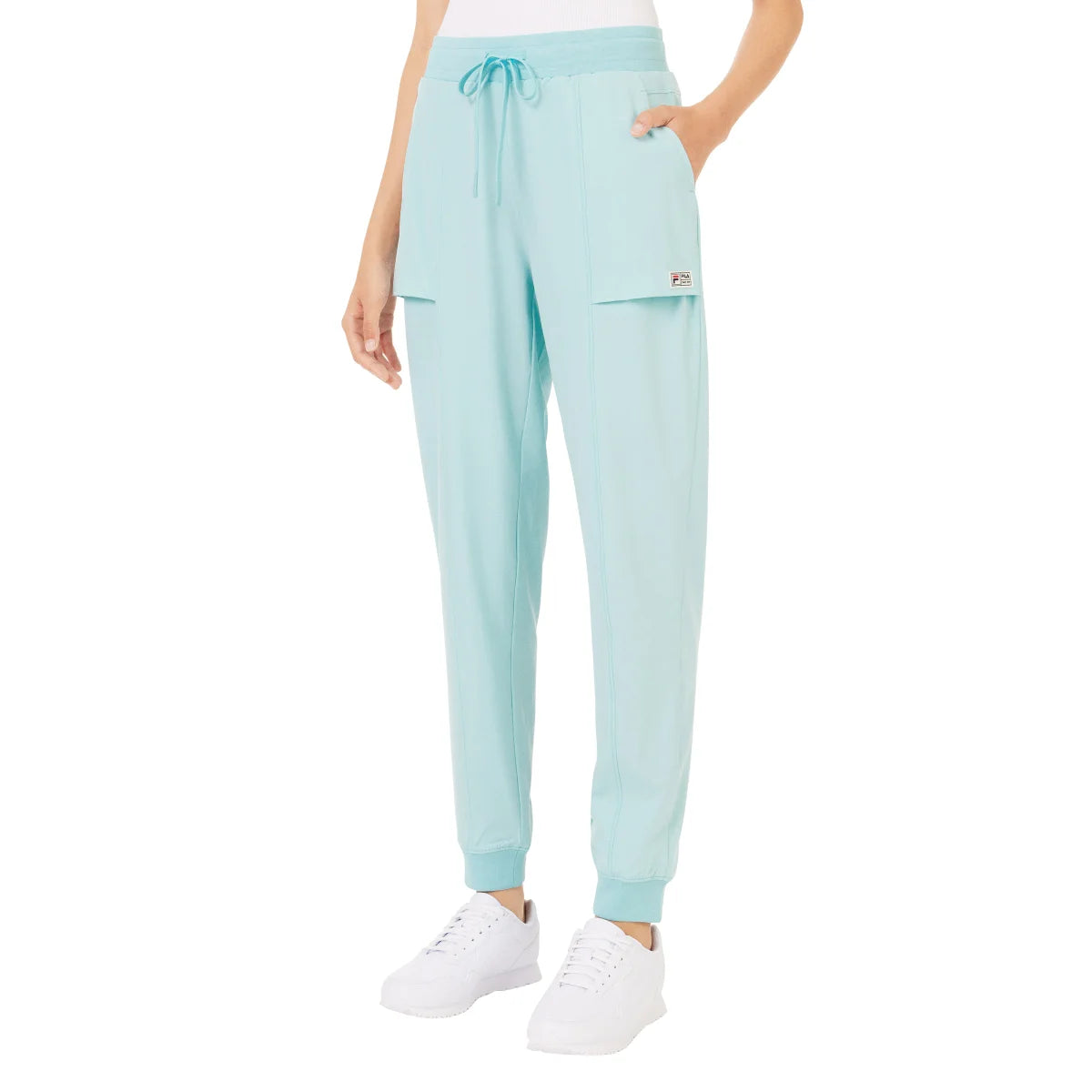 FILA - Jogging Doublé pour Femme-WOMEN'S-LINED-JOGGER-COSTCO-1856573-BLUE-BLEU-2