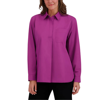 FRENCH CONNECTION - Blouse Henley pour Femme-WOMEN'S-COSTCO-1869647-VIOLET-PURPLE