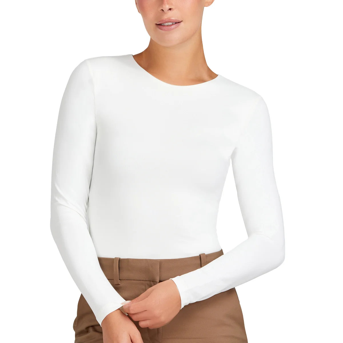 FRANK AND OAK - Paquet de 2 Chandails à Manches Longues Ajustés pour Femme-women's-contour-long-sleeve-tee-costco-2928451-4