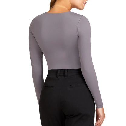 FRANK AND OAK - Paquet de 2 Chandails à Manches Longues Ajustés pour Femme-women's-contour-long-sleeve-tee-costco-2928451-7