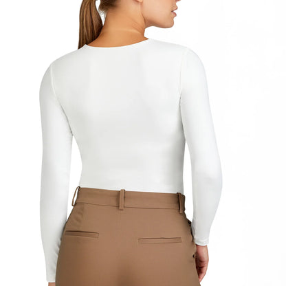 FRANK AND OAK - Paquet de 2 Chandails à Manches Longues Ajustés pour Femme-women's-contour-long-sleeve-tee-costco-2928451-8