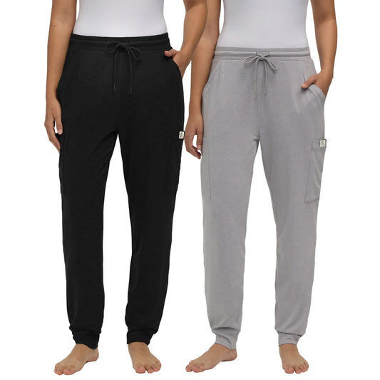 FRANK. BY FRANK AND OAK - Paquet de 2 Pantalons Cargo de Détente pour Femme-women's-lounge-pant-pack-costco-2915390