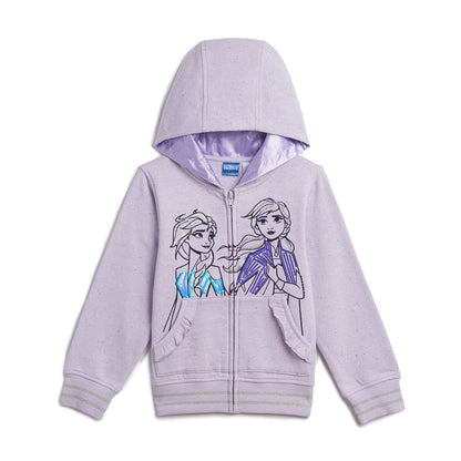 disney-frozen-ii-ensemble-chandail-capuche-chandail-manches-courtes-hoodie-t-shirt