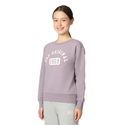 GAP KIDS - Chandail en Molleton pour Fille-Girls-Fleece-Sweatshirt-Mauve-Purple-1236622-1934730