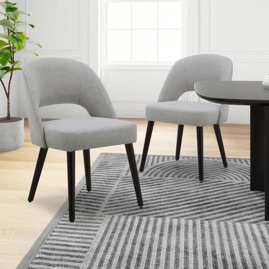 GILMAN CREEK FURNITURE - Ensemble de 2 Chaises de Salle à Manger en Tissu-2-PACK-FABRIC-DINING-CHAIR-COSTCO-1812465-GREY-GRIS-9