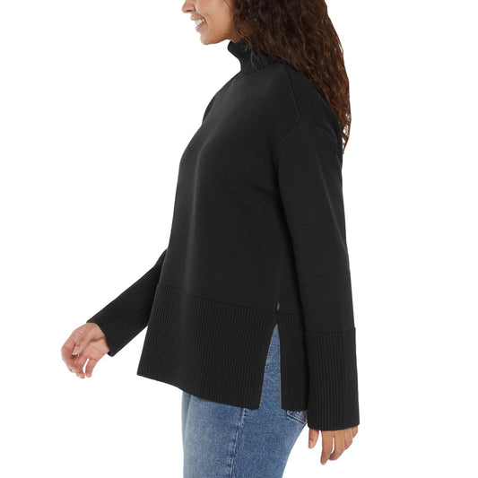 GAP - Chandail à Col Roulé pour Femme-WOMEN'S-TURTLENECK-SWEATER-COSTCO-18709635-BLACK-NOIR-2