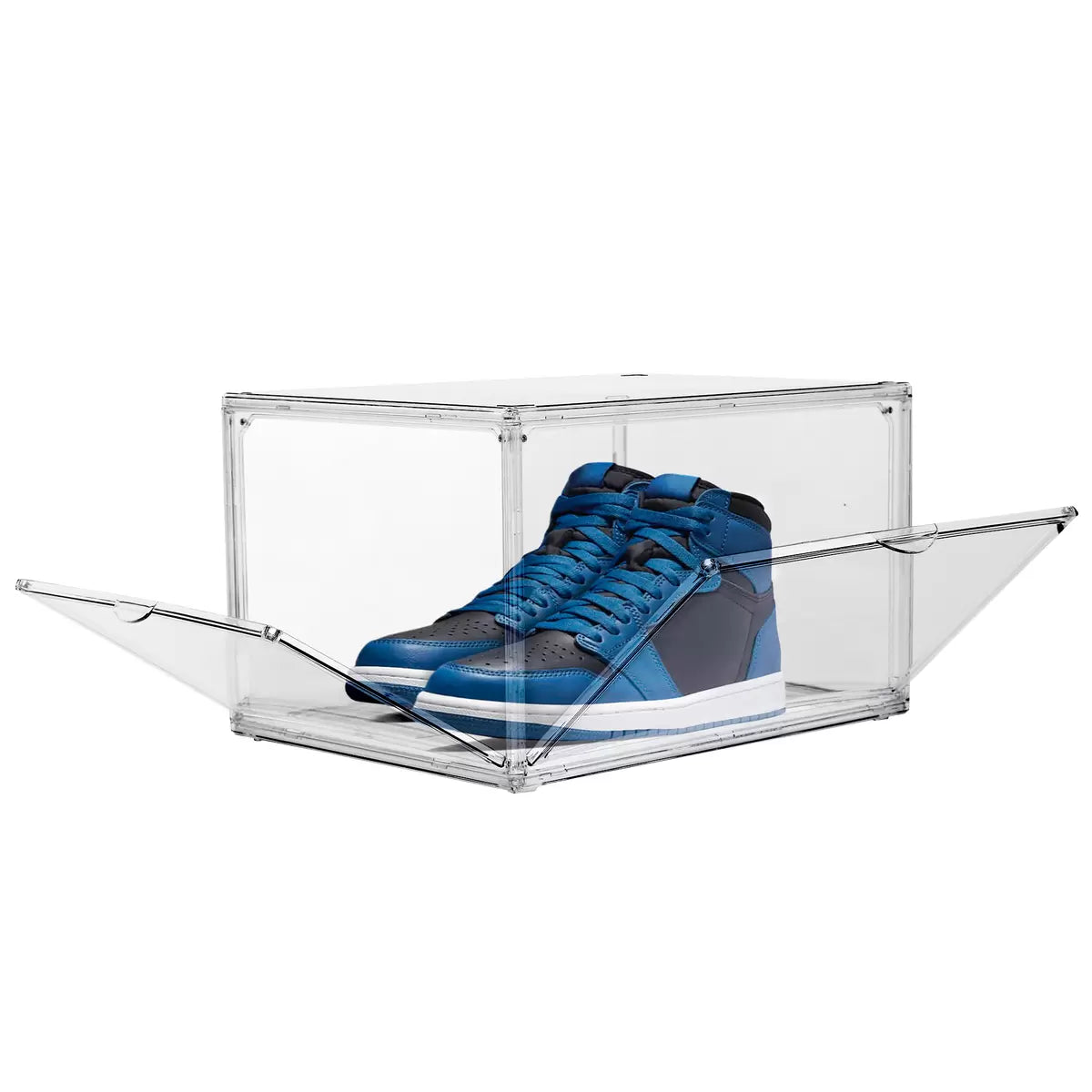 AG BOX - Ensemble de 4 Boites à Chaussures Empilables Haut de Gamme-premium-stackable-shoe-box-pack-costco-1806253-4