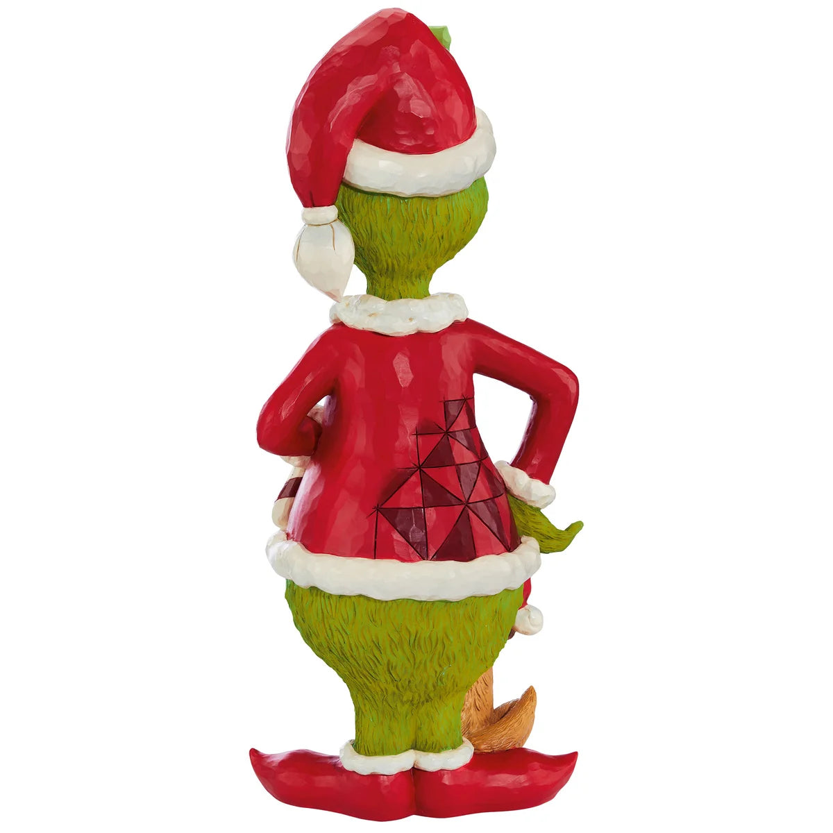 ENESCO - Statue du Grincheux et de Max Peinte à la Main The Grinch Dr. Seuss-grinch-&-max-statue-hand-painted-costco-1739899-2