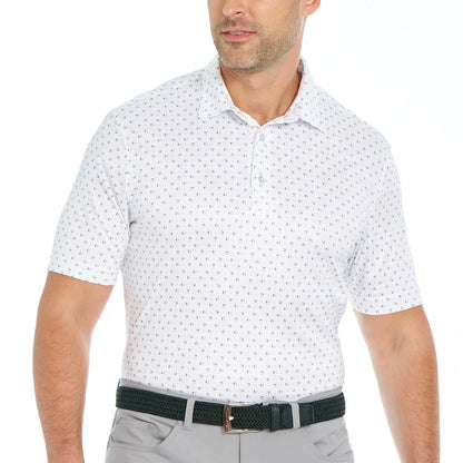 GREG NORMAN - Polo à Manches Courtes pour Homme-MEN'S-SHORT-SLEEVE-POLO-COSTCO-1864550-BLANC-WHITE