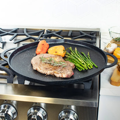 GLASSLOCK - Plaque de Cuisson à Poignées Amovibles-griddle-pan-with-removable-wooden-handles-en-bois-costco-2670474-5