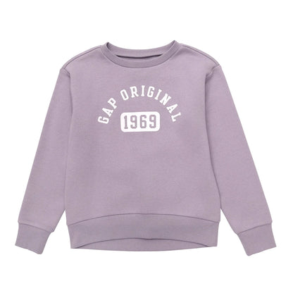 GAP KIDS - Chandail en Molleton pour Fille-Girls-Fleece-Sweatshirt-Mauve-Purple-1236622-1934730