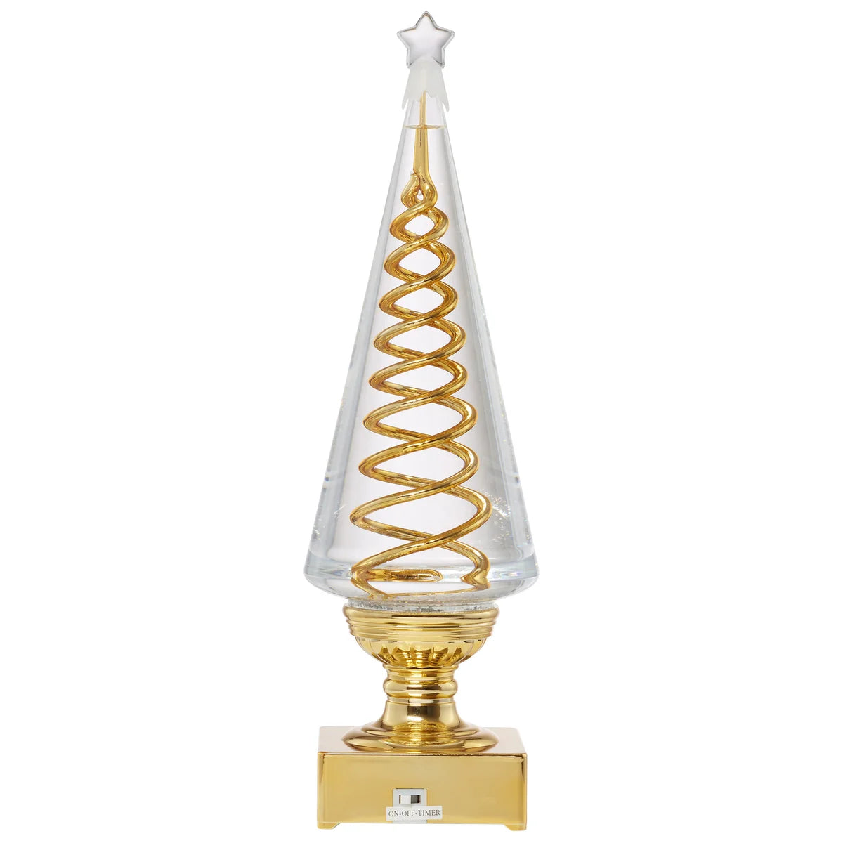 Ensemble de 2 Arbres en Spirale avec Lumières DEL-spiral-trees-with-led-lights-costco-1851563-gold-or-3