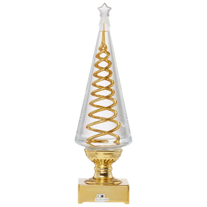 Ensemble de 2 Arbres en Spirale avec Lumières DEL-spiral-trees-with-led-lights-costco-1851563-gold-or-3