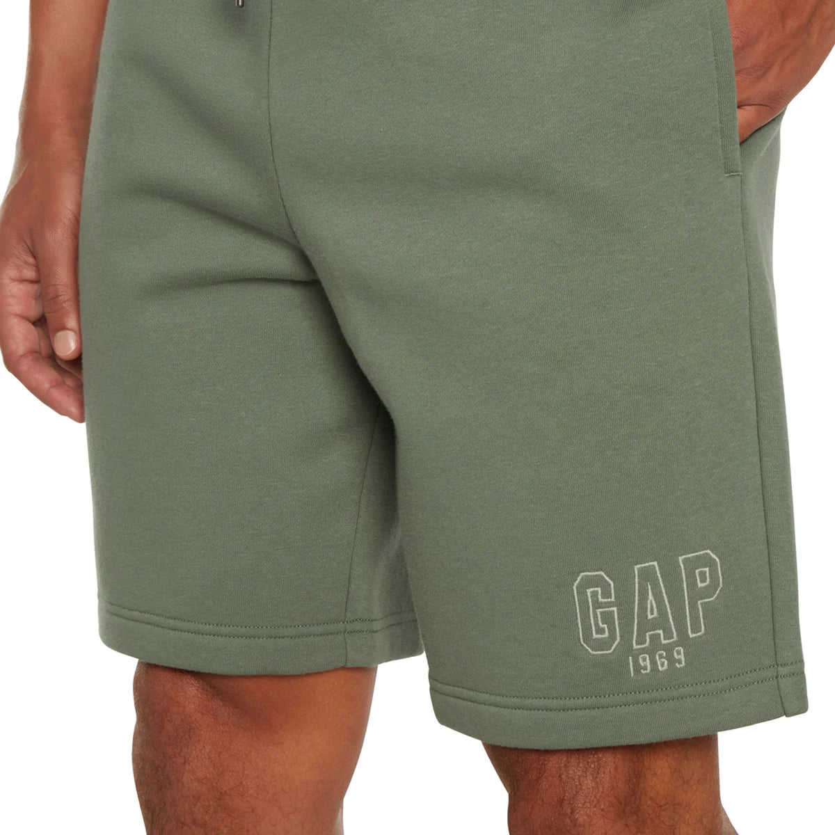 GAP - Short en Molleton pour Homme-MEN'S-FLEECE-SHORTS-COSTCO-1922000-GREEN-VERT-5