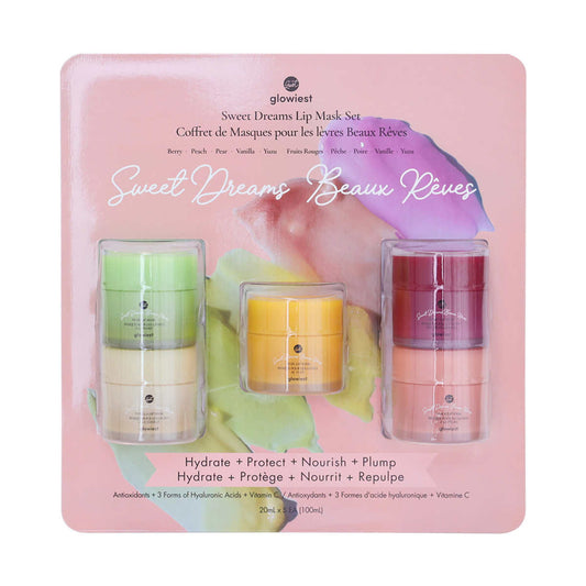 glowiest-coffert-masques-lèvres-beau-rêves-sweet-dreams-lip-mask-set