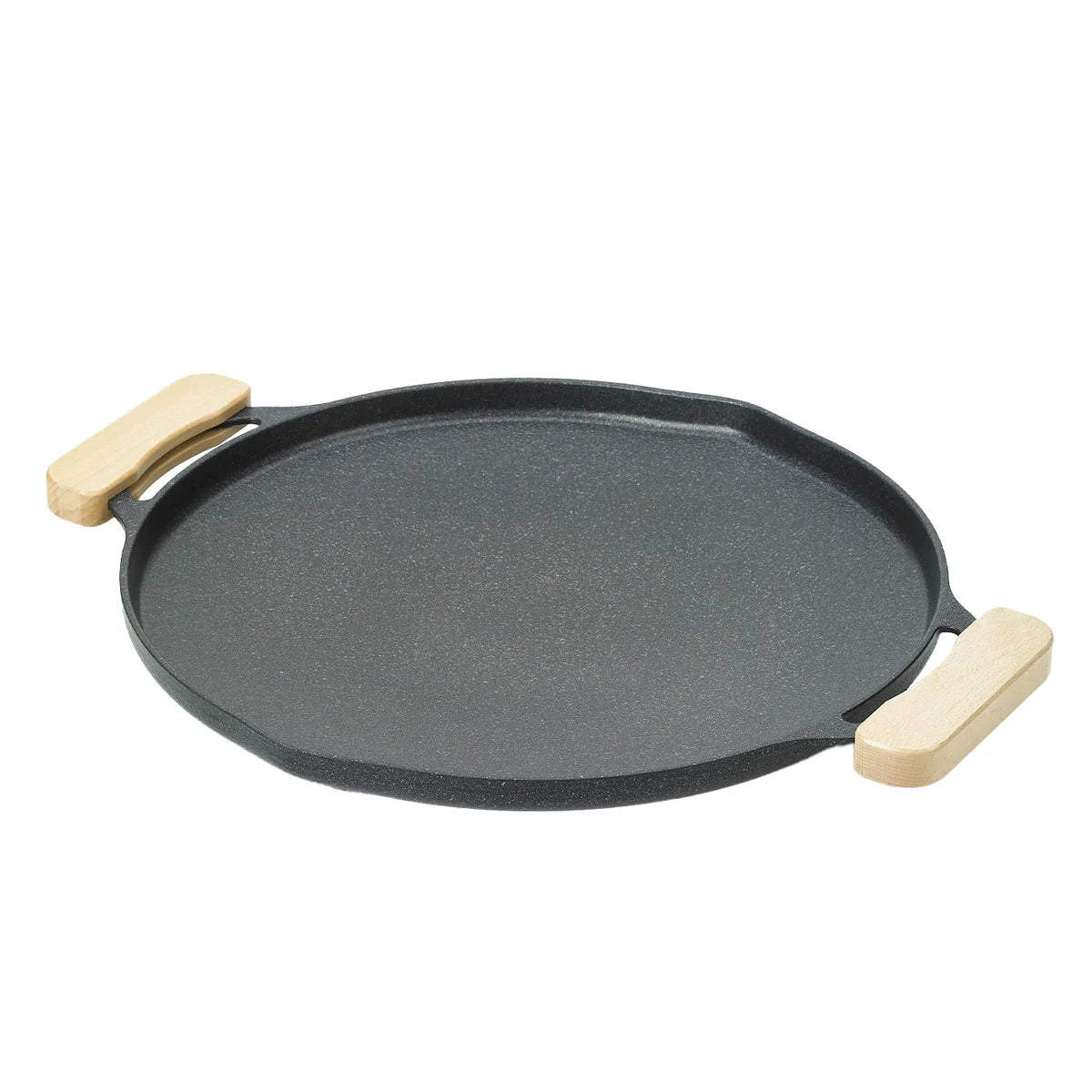 GLASSLOCK - Plaque de Cuisson à Poignées Amovibles-griddle-pan-with-removable-wooden-handles-en-bois-costco-2670474