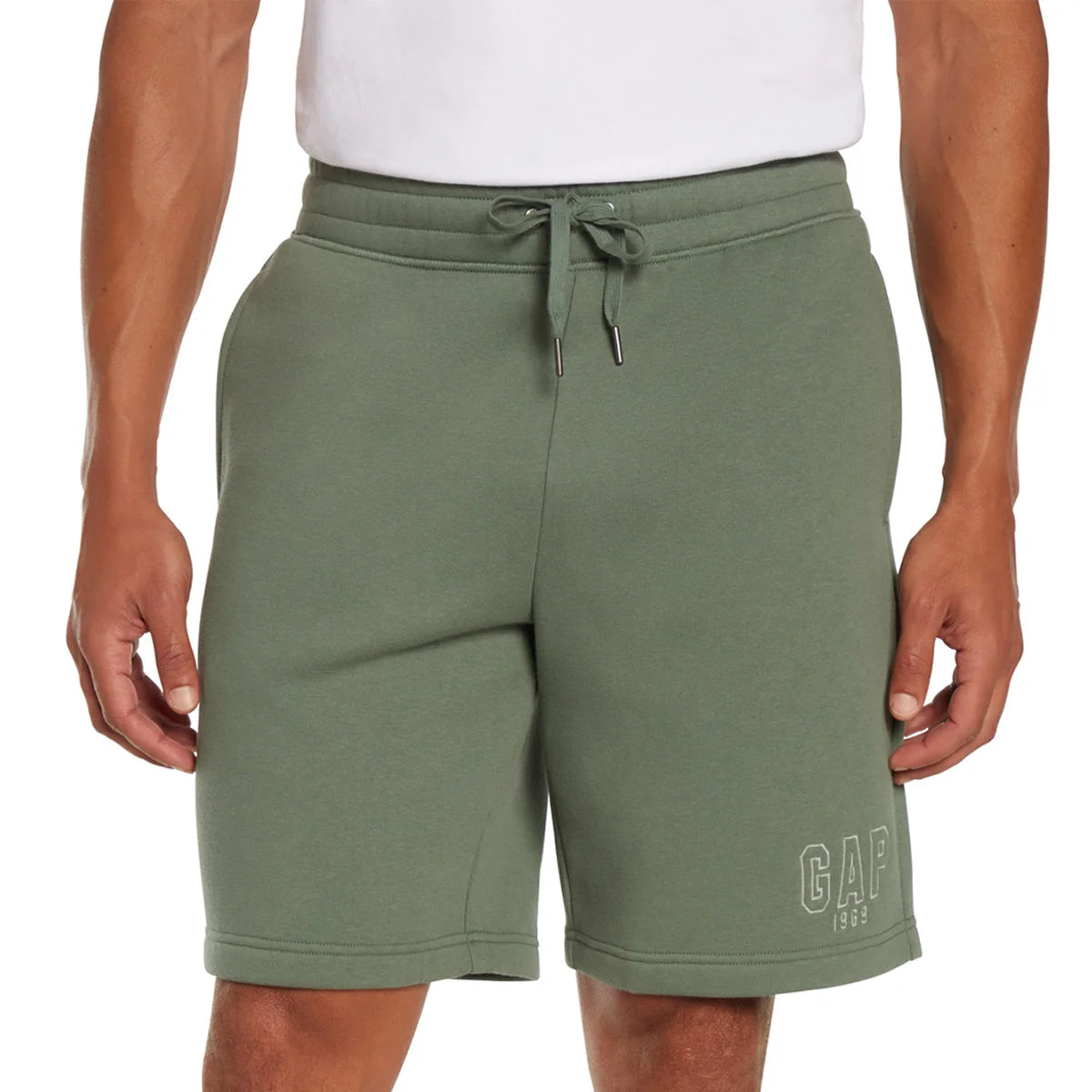 GAP - Short en Molleton pour Homme-MEN'S-FLEECE-SHORTS-COSTCO-1922000-GREEN-VERT