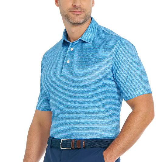 GREG NORMAN - Polo à Manches Courtes pour Homme-MEN'S-SHORT-SLEEVE-POLO-COSTCO-1864550-BLEU-BLUE