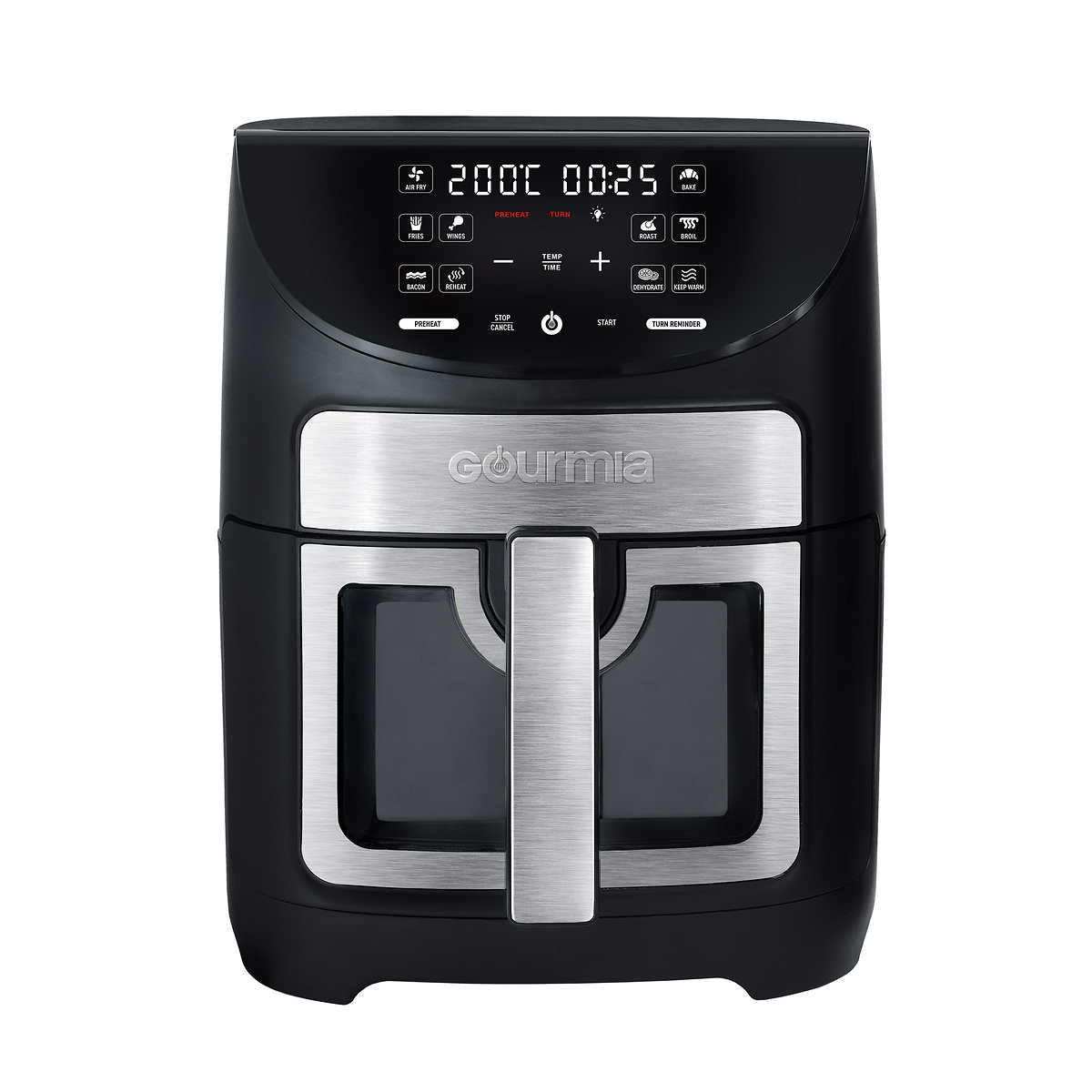 GOURMIA-FRITEUSE-AIR-CHAUD-NUMÉRIQUE-6,7L-FENETRE-AIR-FRYER-WINDOW