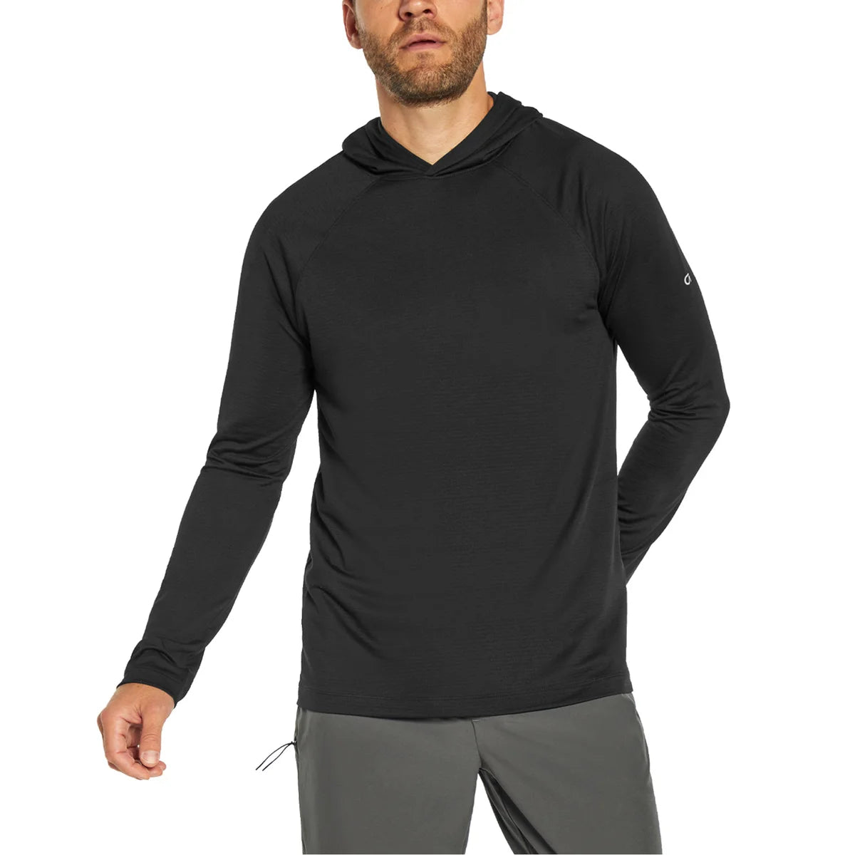 GAPFIT - Chandail à Capuchon Sport pour Homme-Mens-Active-Hoodie-1908049-1942621-Noir-Black