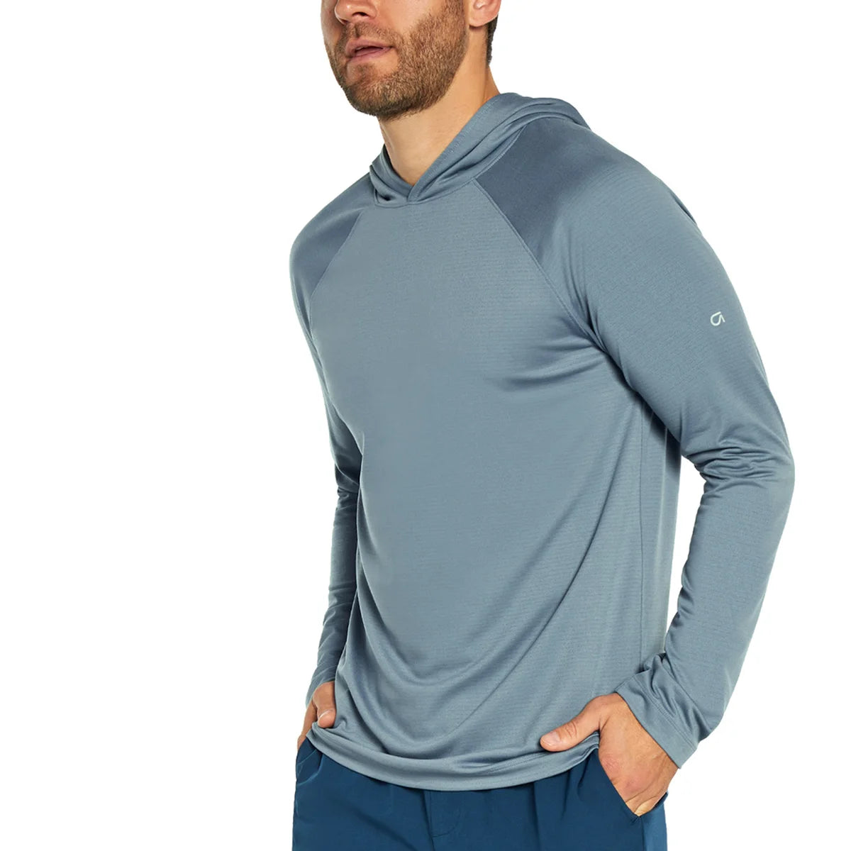 GAPFIT - Chandail à Capuchon Sport pour Homme-Mens-Active-Hoodie-1908049-1942622-Bleu-Blue