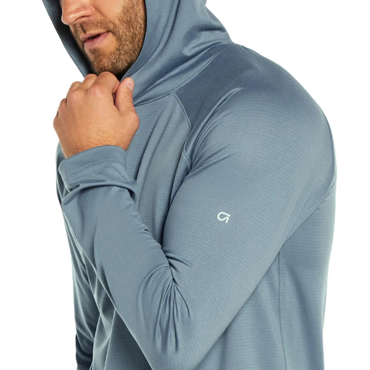 GAPFIT - Chandail à Capuchon Sport pour Homme-Mens-Active-Hoodie-1908049-1942622-Bleu-Blue