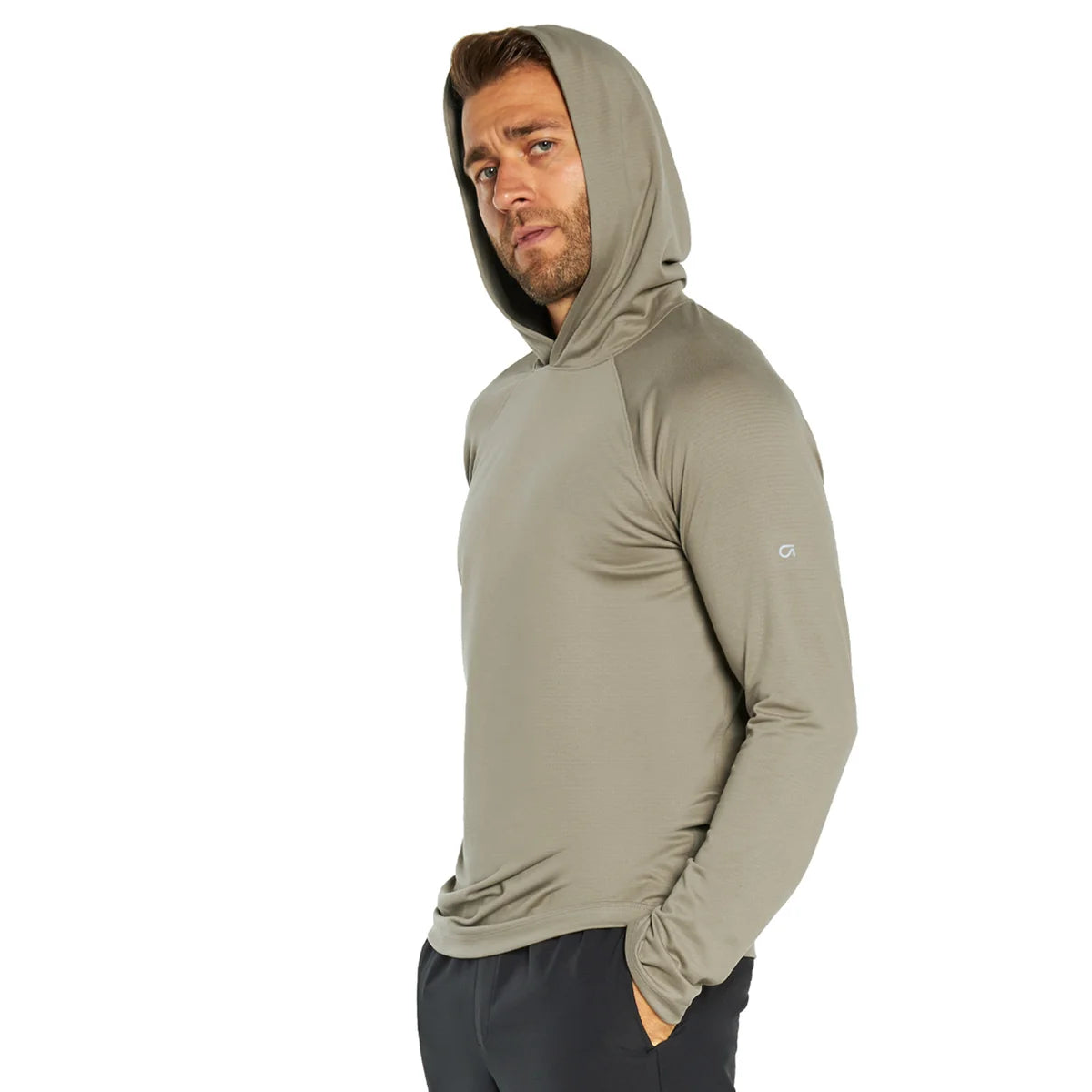 GAPFIT - Chandail à Capuchon Sport pour Homme-Mens-Active-Hoodie-1908049-1942623-Beige