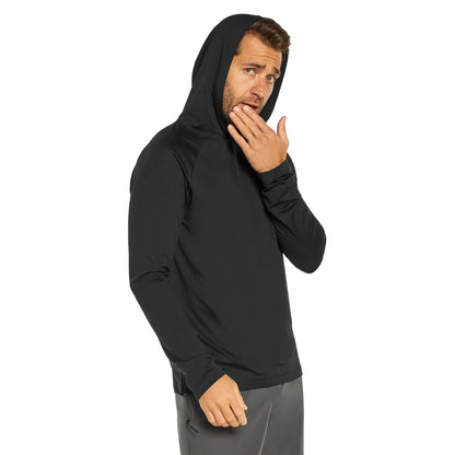 GAPFIT - Chandail à Capuchon Sport pour Homme-Mens-Active-Hoodie-1908049-1942621-Noir-Black