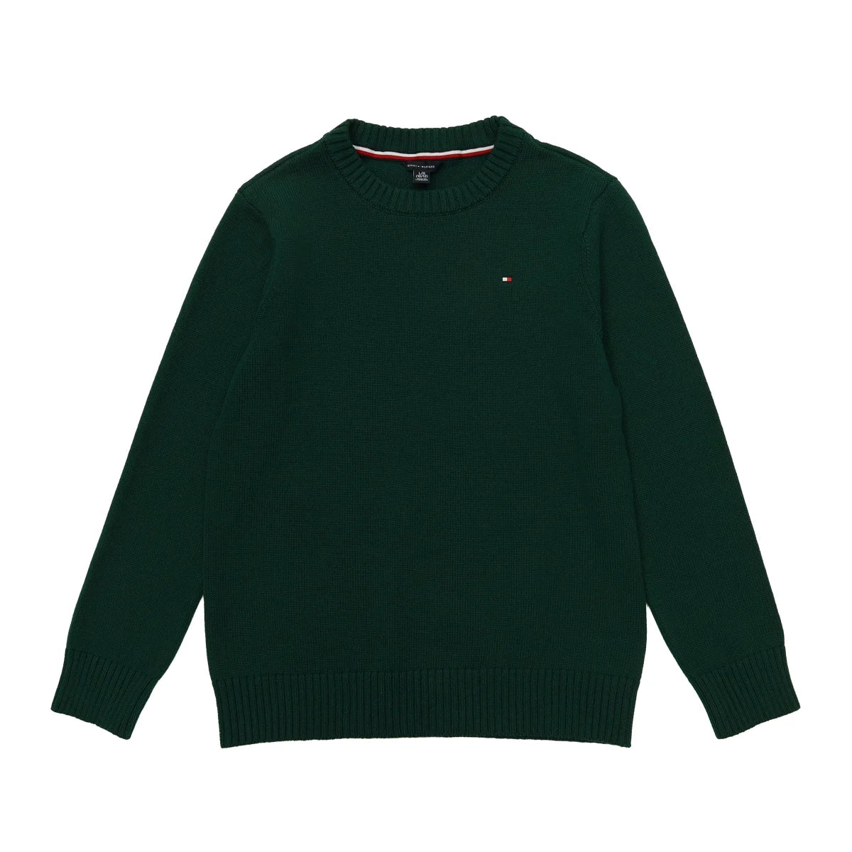 TOMMY HILFIGER - Chandail pour Enfant-Kids-Crewneck-Sweater-Vert-Green-5425656-1944974