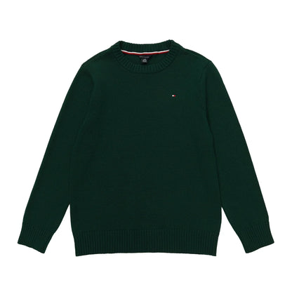 TOMMY HILFIGER - Chandail pour Enfant-Kids-Crewneck-Sweater-Vert-Green-5425656-1944974