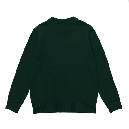 TOMMY HILFIGER - Chandail pour Enfant-Kids-Crewneck-Sweater-Vert-Green-5425656-1944974