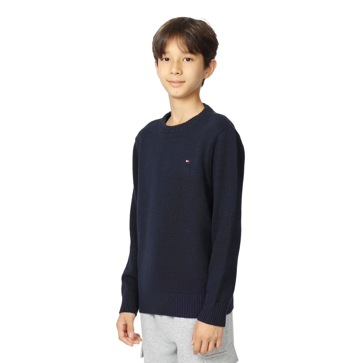 TOMMY HILFIGER - Chandail pour Enfant-Kids-Crewneck-Sweater-Bleu-Marine-Blue-Navy-5425656-1944973