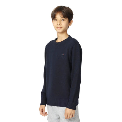 TOMMY HILFIGER - Chandail pour Enfant-Kids-Crewneck-Sweater-Bleu-Marine-Blue-Navy-5425656-1944973