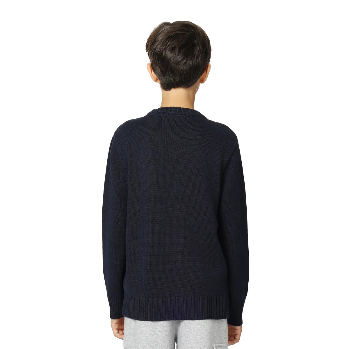 TOMMY HILFIGER - Chandail pour Enfant-Kids-Crewneck-Sweater-Bleu-Marine-Blue-Navy-5425656-1944973