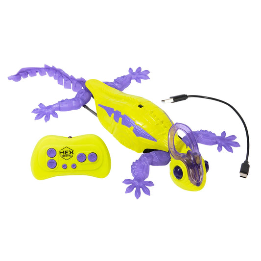 HEX BOTS - Caméléon Grimpeur de Murs-wall-crawler-chameleon-costco-1851466-vert-green