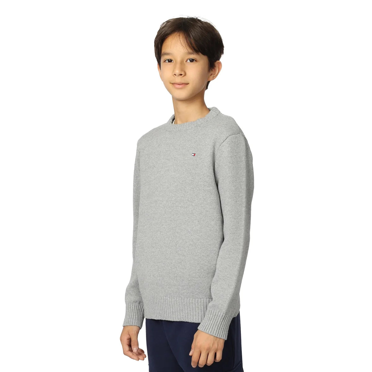 TOMMY HILFIGER - Chandail pour Enfant-Kids-Crewneck-Sweater-Gris-Grey-5425656-1944975