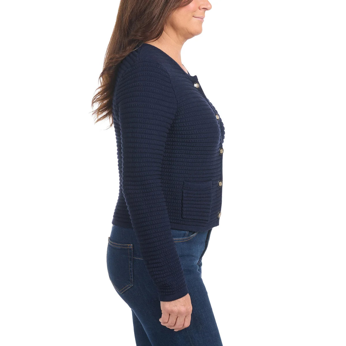 HILARY RADLEY - Cardigan pour Femme-Womens-Cardigan-Marine-Navy-1922476-1929359