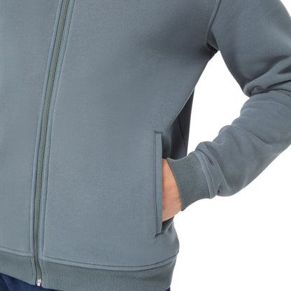 KIRKLAND SIGNATURE -  Veste à Capuche pour Homme- Mens-Full-Zip-Hoodie-Vert-Gris-Green-Grey-7771545-1878534