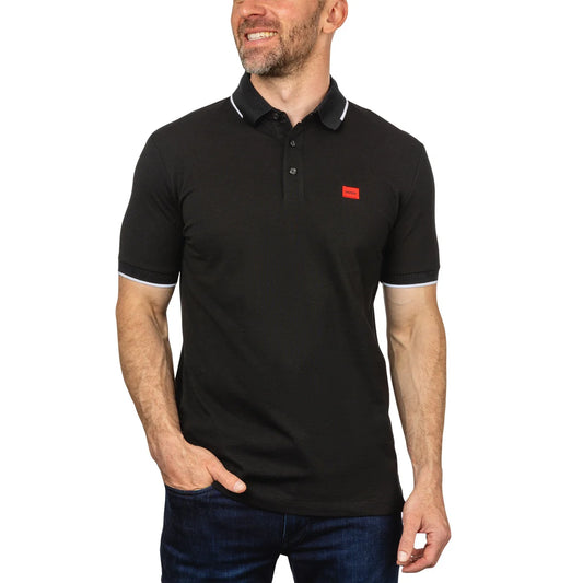HUGO BOSS - Polo pour Homme Deresiono-men's-shirt-costco-10231467-noir-black