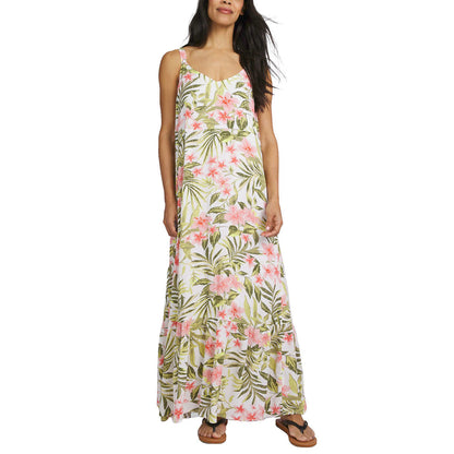 hurley-robe-maxi-volants-femme-women's-ruffle-hem-dress