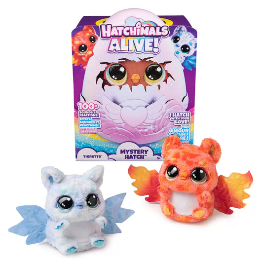 HATCHIMALS ALIVE - Coffret Jouet Interactif Mystery Hatch Tigrette-set-play-interactive-toy-costco-1822711-tigrette