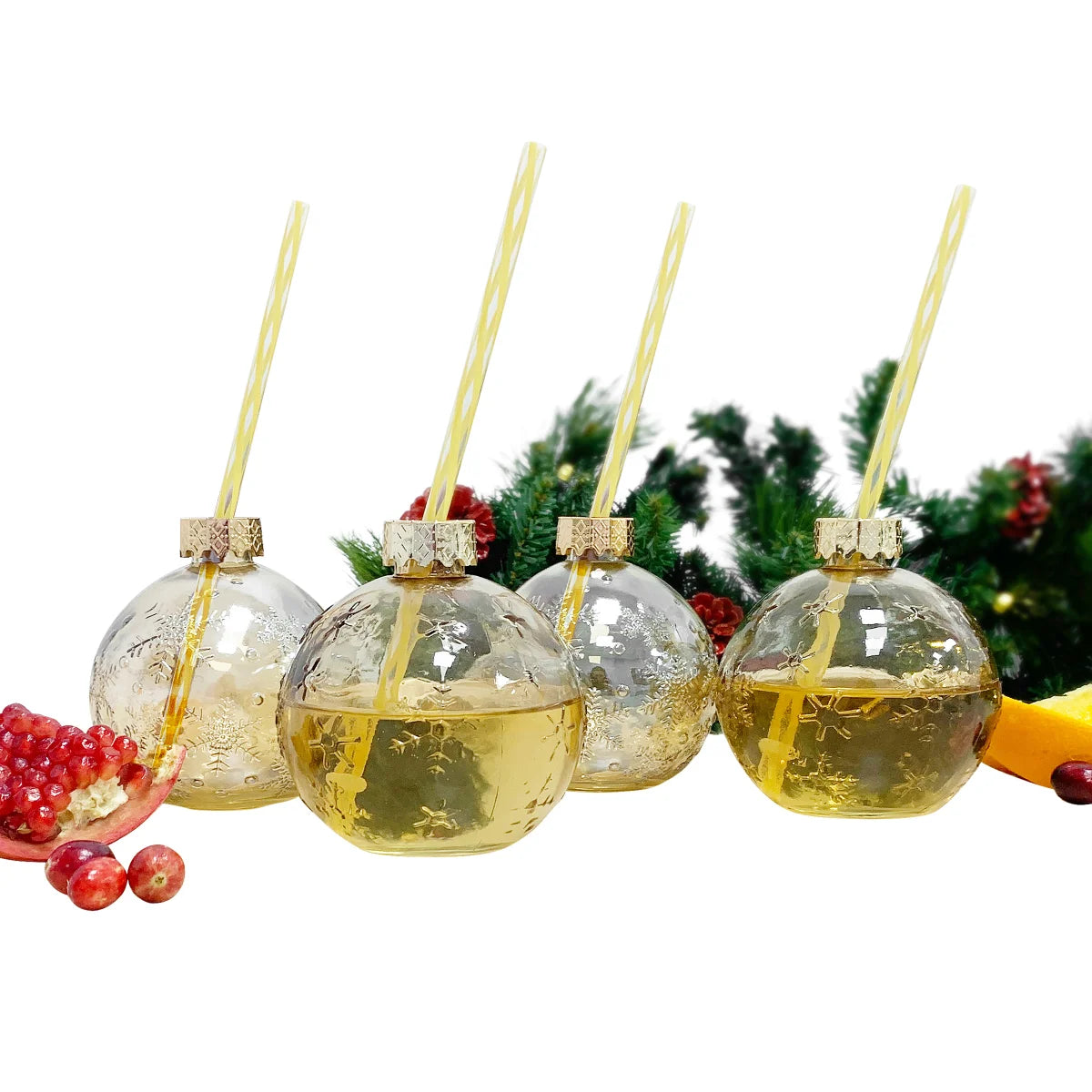 JS GOURMET - Ensemble de 4 Verres Joie des Fêtes-holiday-cheer-glasses-set-of-4-costco-1862771-2