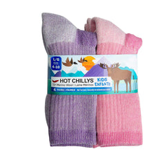 Charger l&#39;image dans la galerie, HOT CHLLYS - 6 Paires de Chaussettes de Randonnée pour Enfant
