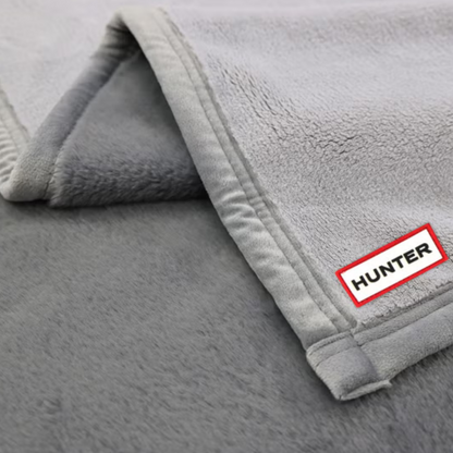 HUNTER - Jeté réversible grise | HUNTER - Reversible grey throw
