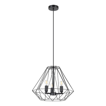 EGLO - Luminaire Suspendu à 3 Ampoules Matilda-pendant-light-black-coscto-1757666