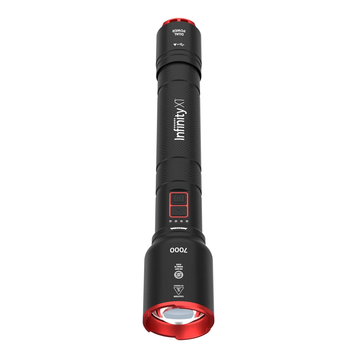 INFINITY X1 - Lampe de Poche à Alimentation Hybride de 7000 Lumens-dual-power-flashlight-2