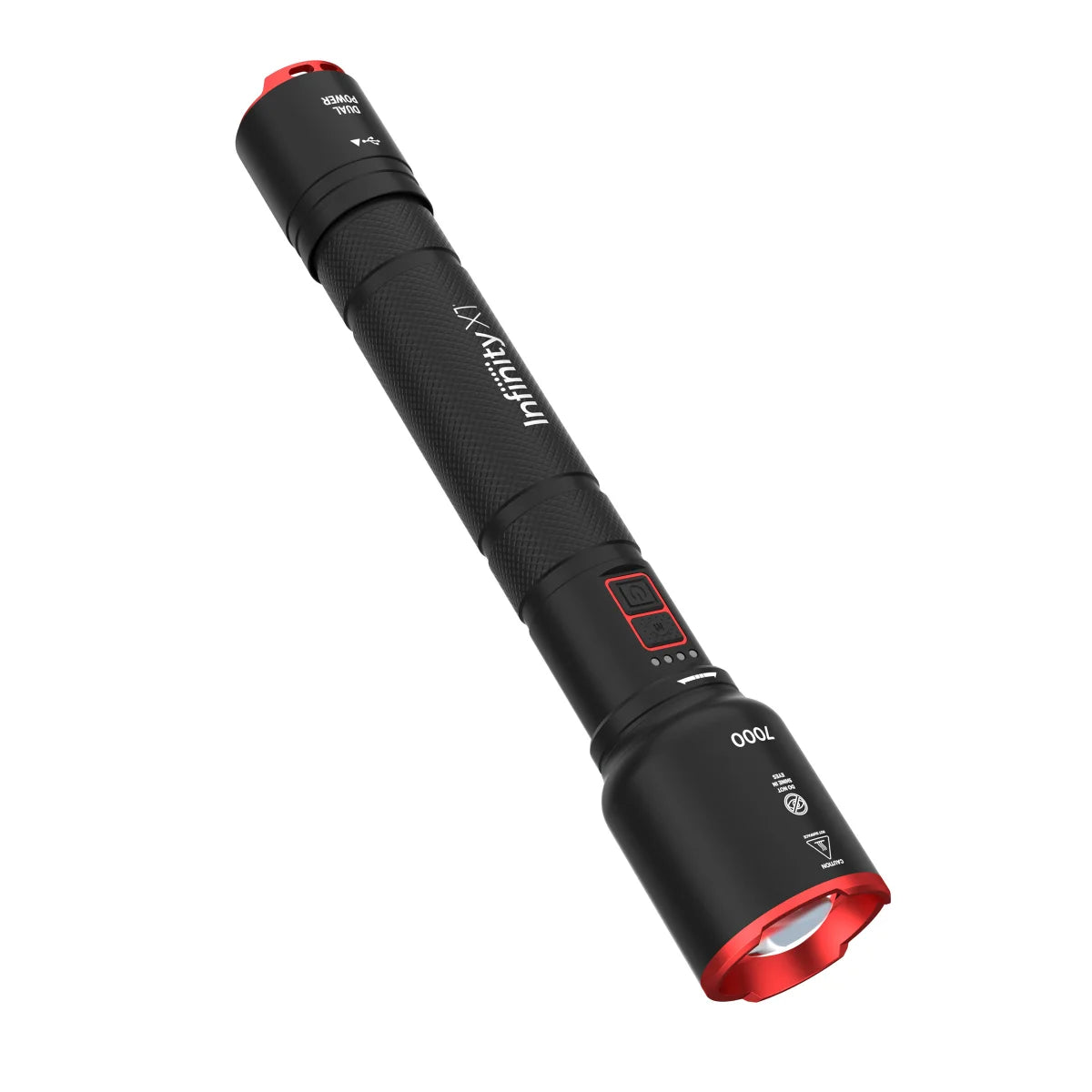 INFINITY X1 - Lampe de Poche à Alimentation Hybride de 7000 Lumens-dual-power-flashlight-3